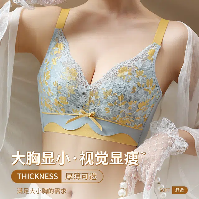 芬腾 聚拢小胸显大无钢圈收副乳大胸显小调整型防下垂文胸 女款