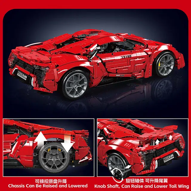 MOC 4070pcs YX13190