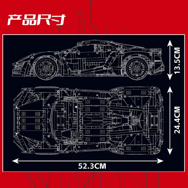 MOC 4070pcs YX13190