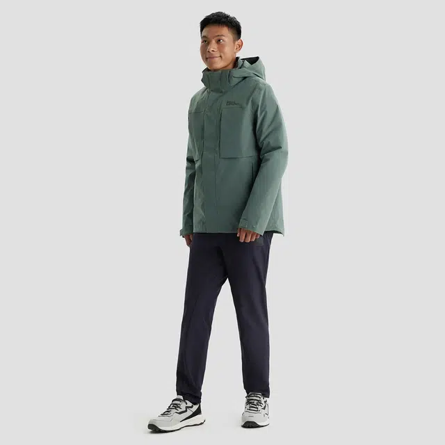 Jack Wolfskin 600 Down Hooded 3-in-1 Jacket