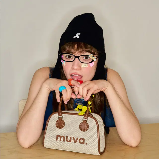 MUVA Denim Canvas Tote