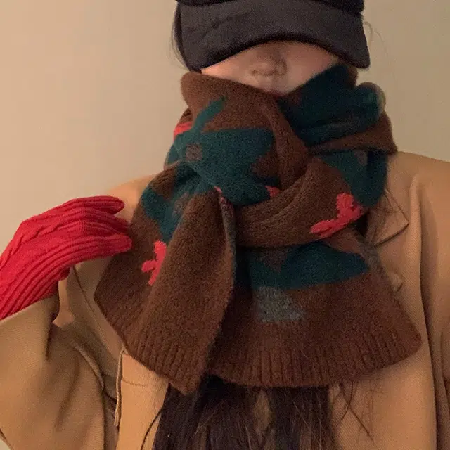 ACUC Christmas Tree Jacquard Scarf