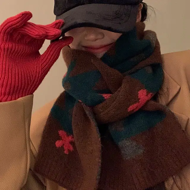 ACUC Christmas Tree Jacquard Scarf