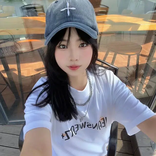 尚先生 简约十字刺绣复古做旧户外遮阳防晒 棉质 棒球帽 男女同款情侣款