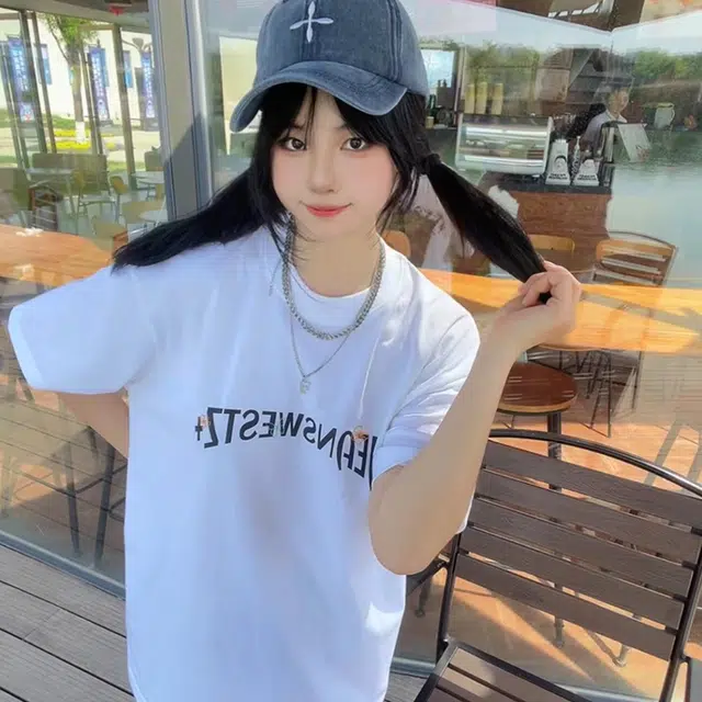 尚先生 简约十字刺绣复古做旧户外遮阳防晒 棉质 棒球帽 男女同款情侣款