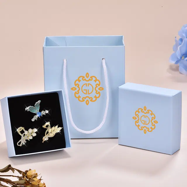 DJIN Elegant Forest Tail Hair Clip Set