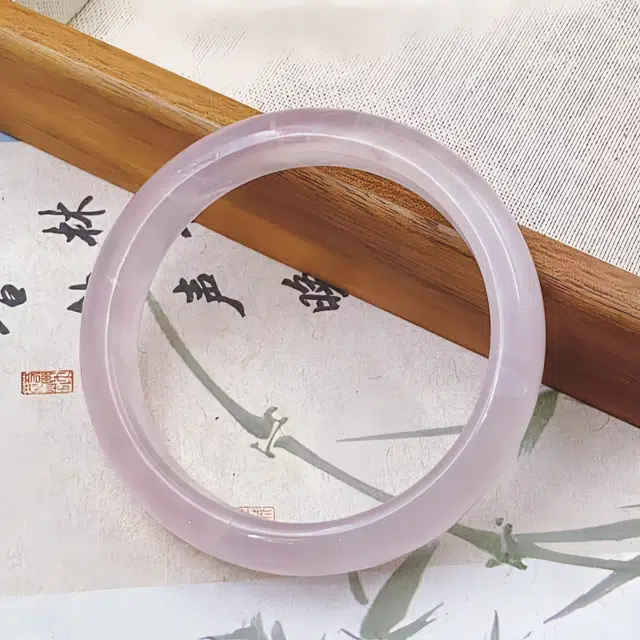 【爱情石】 行金银中 桃花粉晶镯 新中式芙蓉粉 甜美可爱粉嫩蜜桃冻恋爱磁场 小众显白百搭可爱少女感 浪漫约会#好运天然 粉水晶 手镯 女款