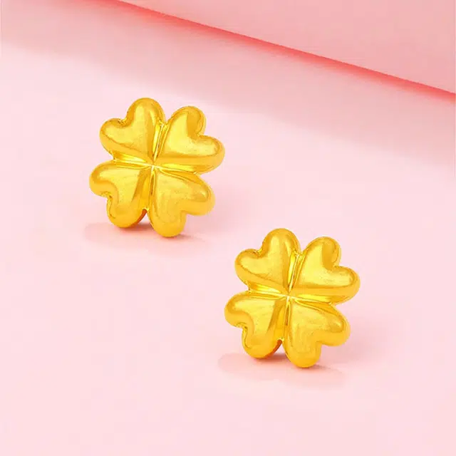 金至福 实心收藏金豆金星星月亮玫瑰花葫芦#好运 足金 投资类 金条/金币/金章 男女同款情侣款