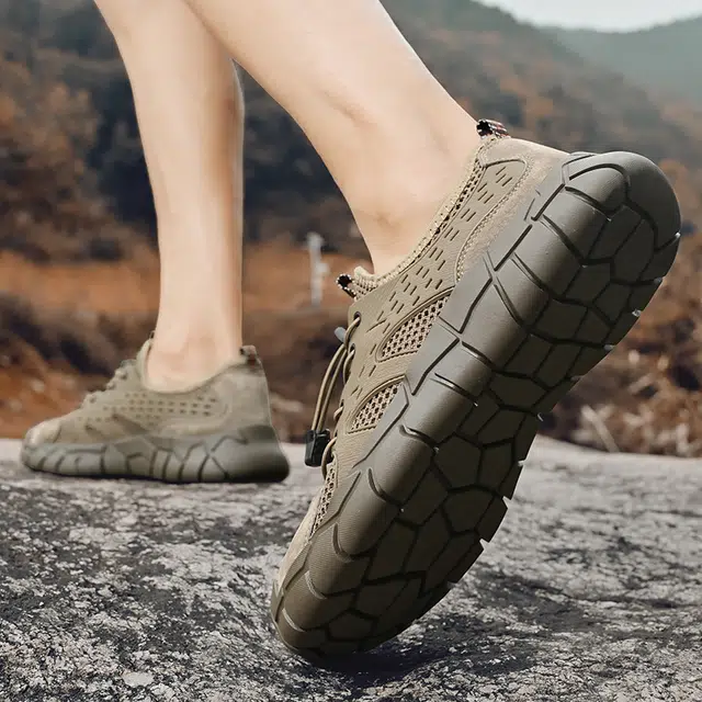 织物 城即自然系列简约百搭舒适透气耐磨防滑休闲户外运动通勤鞋 低帮 生活休闲鞋 男款