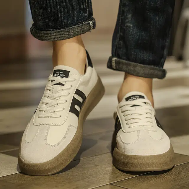 袋鼠头 舒适百搭 耐磨 低帮 板鞋 男女同款