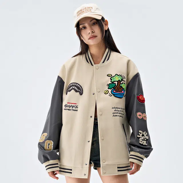 SPRAYGROUND x Money Tree Bomber Jacket