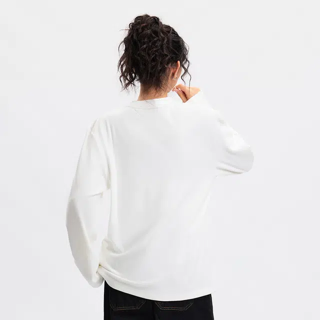 SPRAYGROUND Shark Logo Long Sleeve Tee