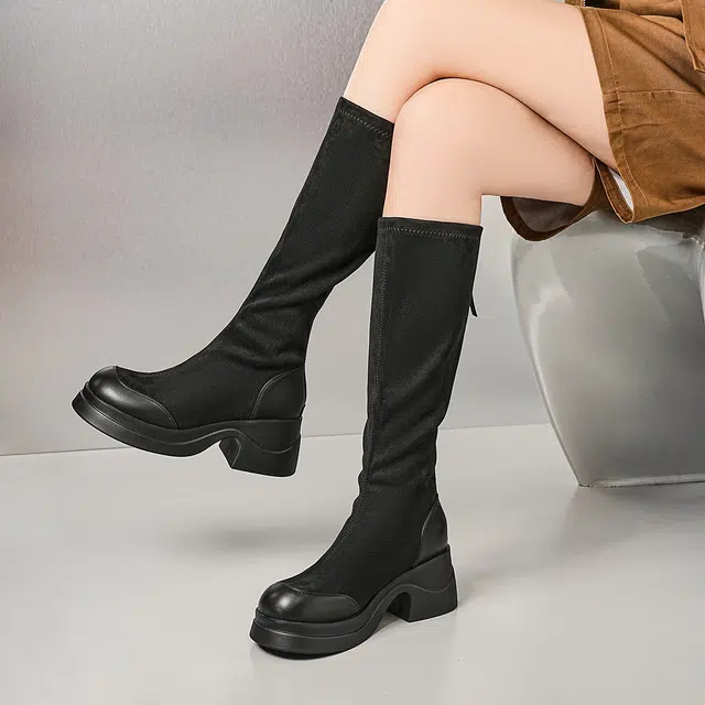 EBLAN High Boots Black