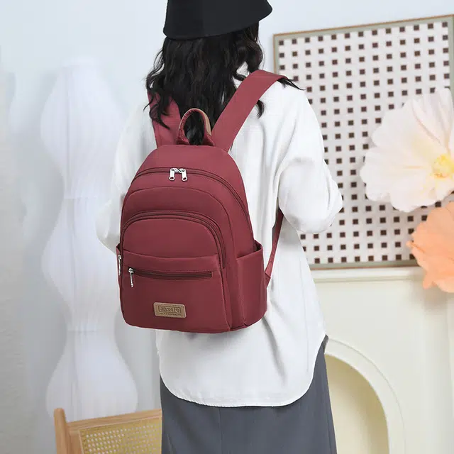 捷朗仕 简约时尚百搭 尼龙布 双肩包 男女同款情侣款 多色