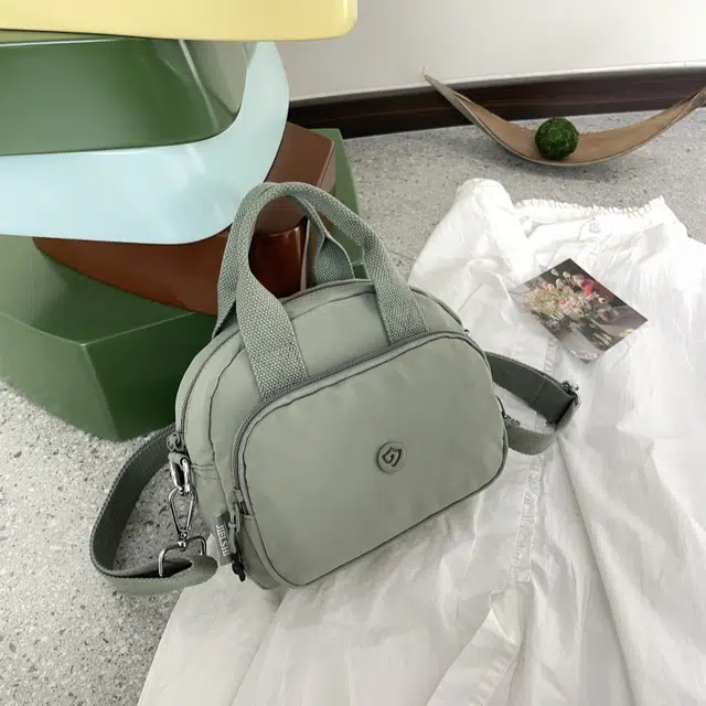 捷朗仕 简约时尚休闲 尼龙布 单肩斜挎手提包 常规 男女同款情侣款 多色