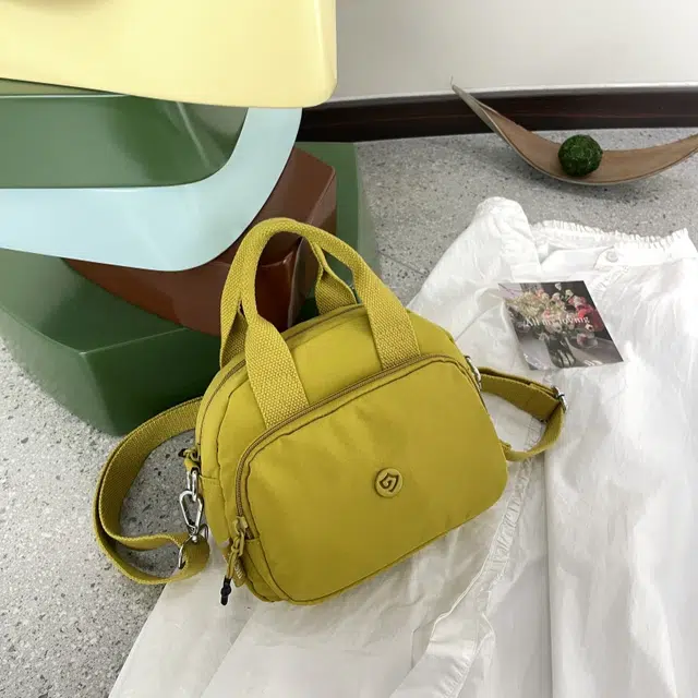 捷朗仕 简约时尚休闲 尼龙布 单肩斜挎手提包 常规 男女同款情侣款 多色