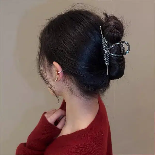 建禄 高级感简约小清新 小众设计优雅气质通勤 合金 发夹 女款
