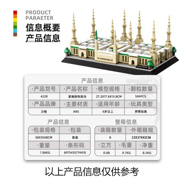 594pcs 4228