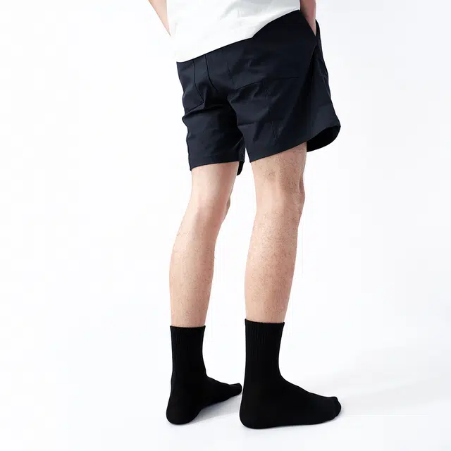 缎魅 松紧纯色休闲保暖防臭耐磨中筒袜 男女同款 组合装