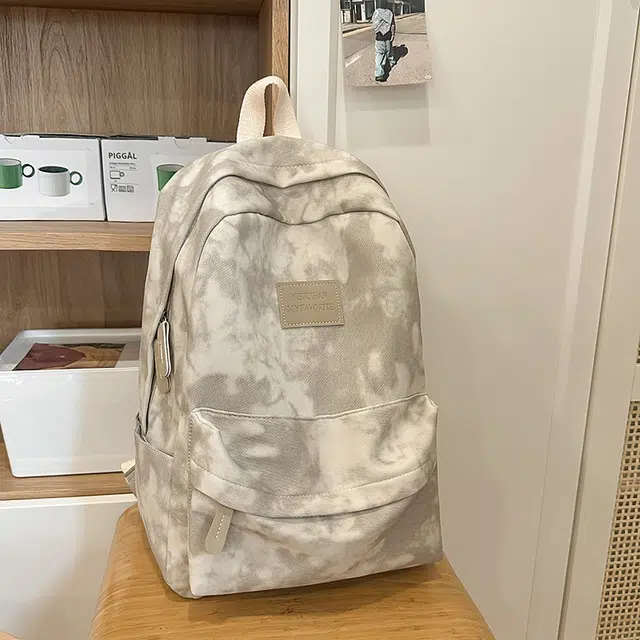 雅鹿 韩系简约高级感小众百搭 尼龙 双肩包 男女同款情侣款 多色