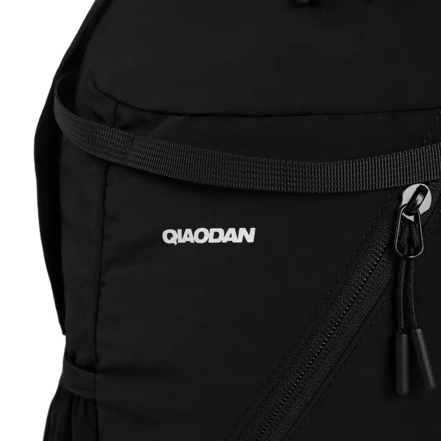 乔丹 大容量 涤纶 双肩包 中号 儿童款 黑色