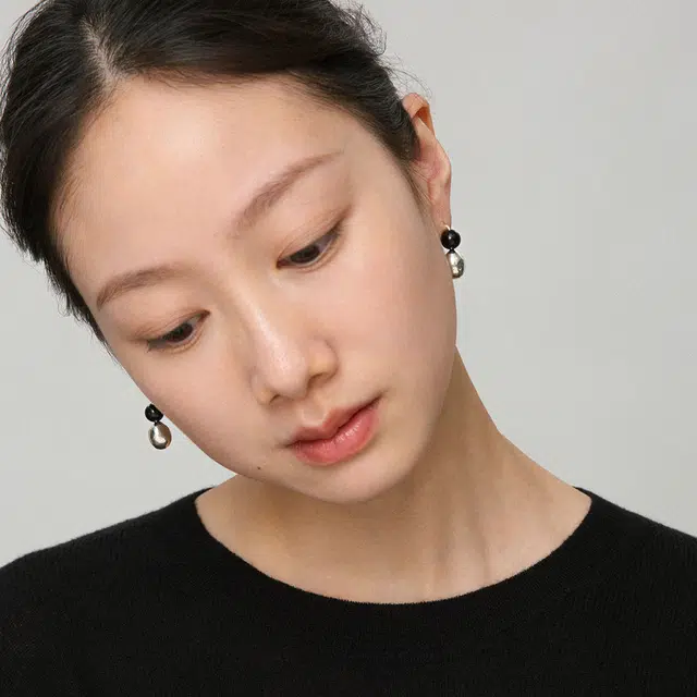 素觉 小众设计高级感 玛瑙 玉石耳环 女款