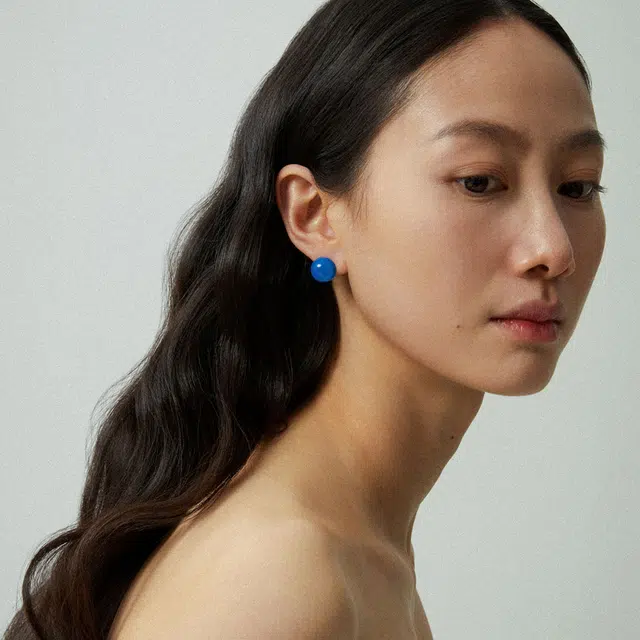 素觉 小众轻奢高级感 气质耳饰 玛瑙 玉石耳环 女款 礼盒装