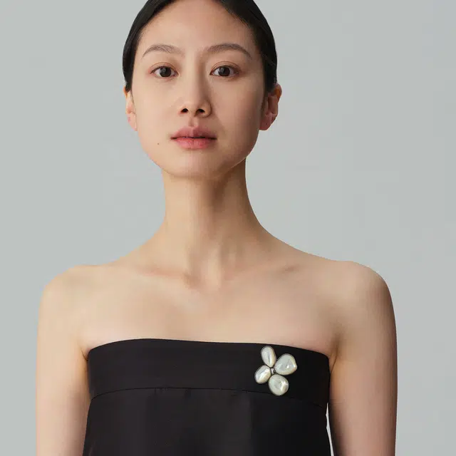 素觉 小众设计高级感丁香花 胸针 女款
