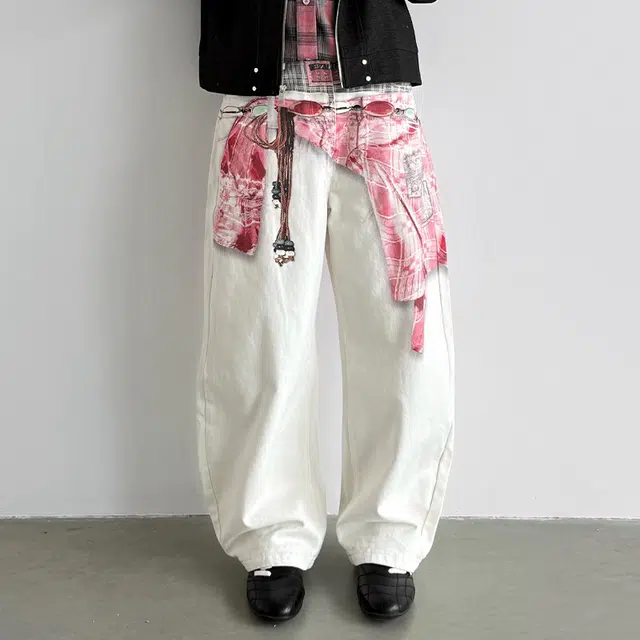 STRUCKCOOL 3D Print Denim Jeans