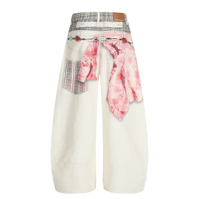 STRUCKCOOL 3D Print Denim Jeans