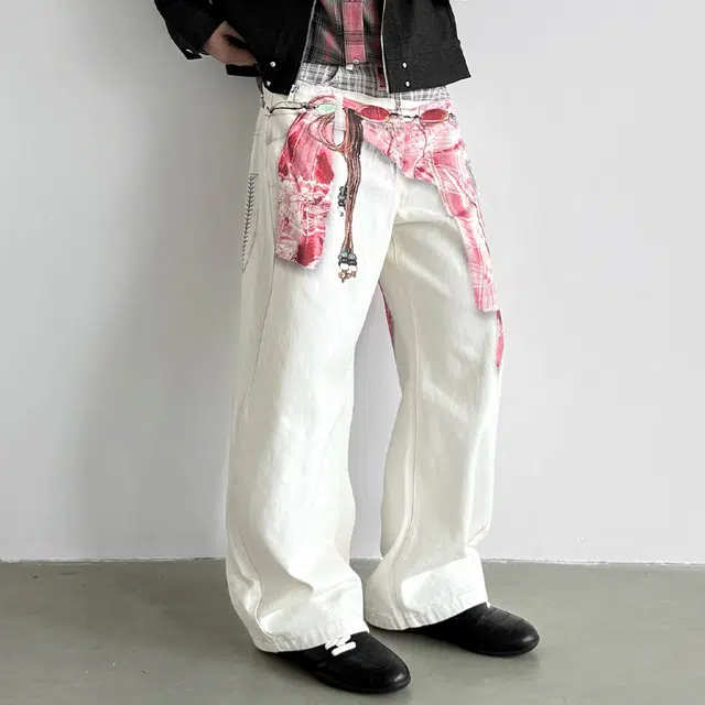 STRUCKCOOL 3D Print Denim Jeans