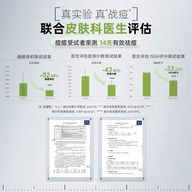 丽素丽速 超分子水杨酸祛痘控油面膜 舒缓维稳淡痘印补水去角质去黑头祛粉刺