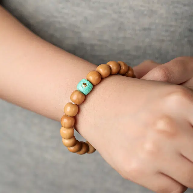 本木 精品老型珠 财运亨通 时来运转国朝新中式设计款精工归圆 小众简约高级感#好运 猴头核桃 手串 男女同款情侣款