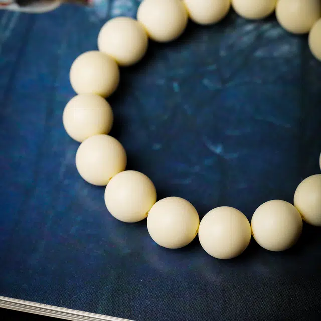 本木 国风新中式 盘玩收藏高级 象牙果 菩提类手串 男女同款情侣款