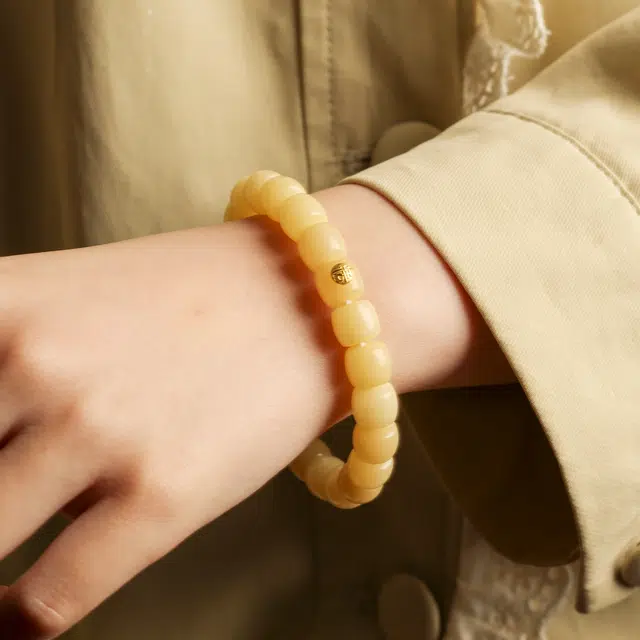 本木 悟·国风国潮精工归圆小众高级文玩盘玩绕指柔礼盒#好运 菩提根 手串 男女同款情侣款