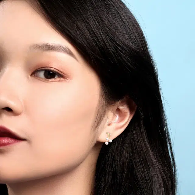 奢珠 轻奢小众设计高级感 淡水珍珠 耳钉 女款