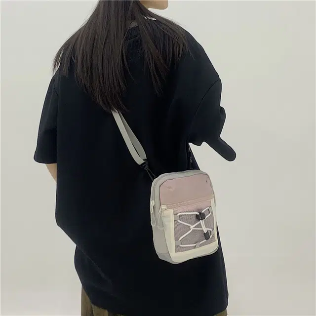 笛贝嘉 休闲时尚健身运动通勤小方包 帆布 帆布包单肩斜挎包手机包 常规 男女同款情侣款 多色