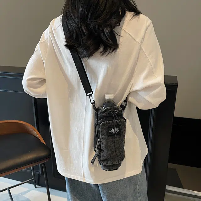 笛贝嘉 潮牌复古时尚百搭 布 手机包 男女同款情侣款 多色