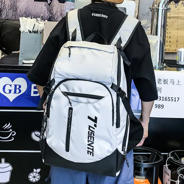 笛贝嘉 大容量时尚潮流百搭 牛津布 双肩包 常规 男女同款情侣款 多色