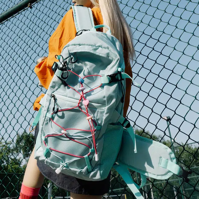 笛贝嘉 韩版清新大容量户外旅行时尚 尼龙 双肩包 常规 男女同款情侣款 多色