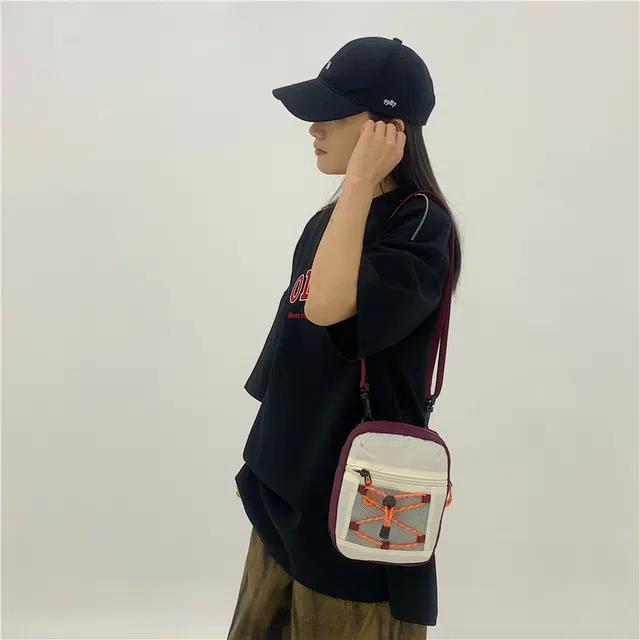 笛贝嘉 休闲时尚健身运动通勤小方包 帆布 帆布包单肩斜挎包手机包 常规 男女同款情侣款 多色