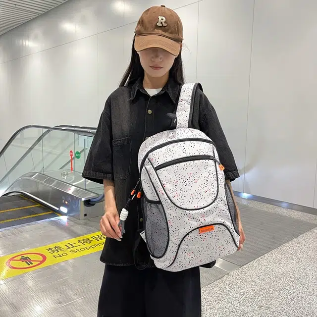 笛贝嘉 韩版潮牌旅行轻便 牛津布 双肩包 男女同款情侣款 多色