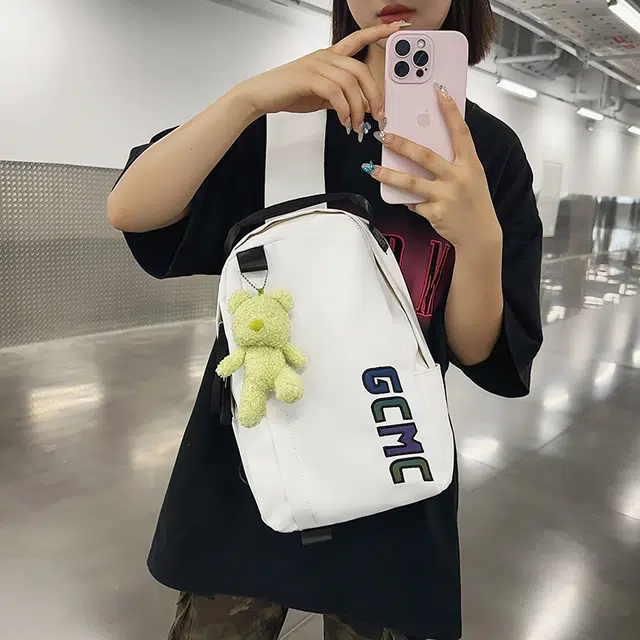 笛贝嘉 日系字母小众运动百搭防水 牛津布 胸包 常规 男女同款情侣款 多色