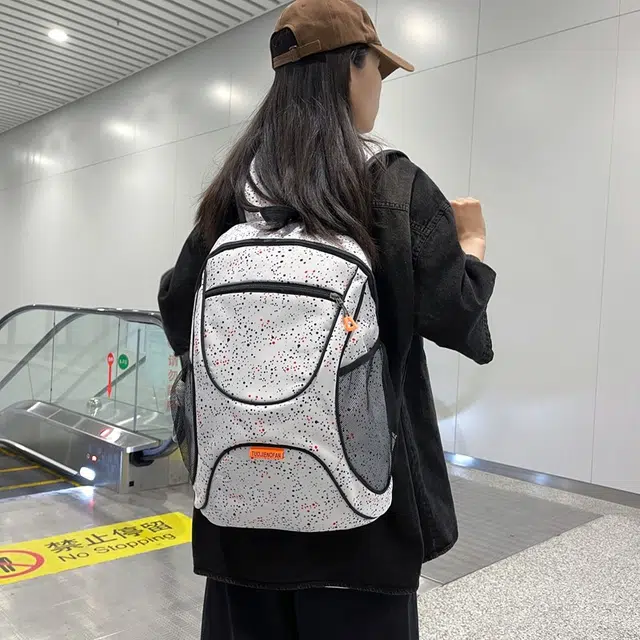 笛贝嘉 韩版潮牌旅行轻便 牛津布 双肩包 男女同款情侣款 多色