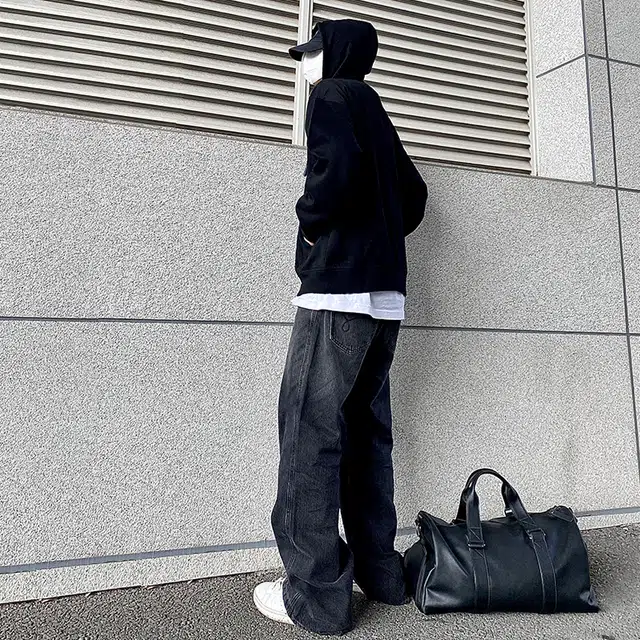 ROUTE 66 Vintage Straight Jeans Black