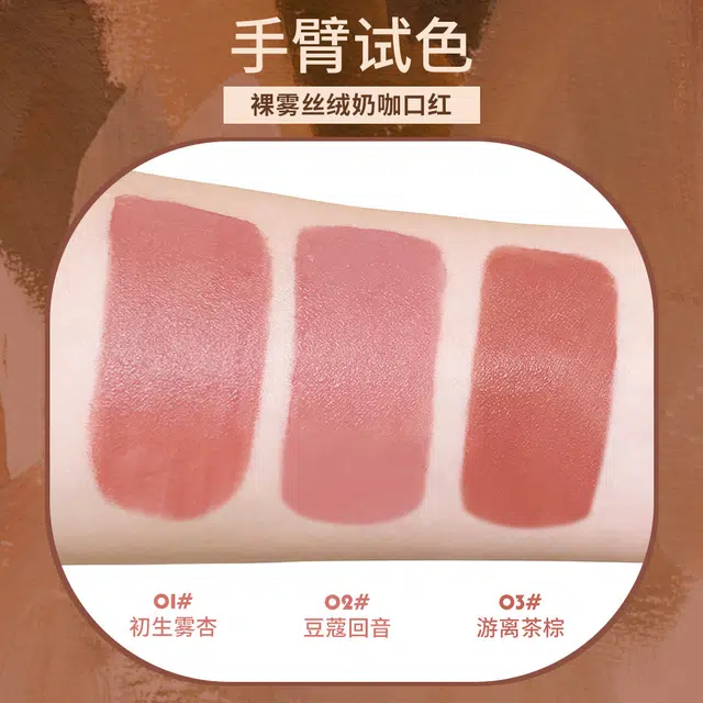 韩贝儿 不易沾杯提升气质提色丝滑轻薄口红显白显气质高级感轻盈持色滋润色号多选轻薄持久度强显色度高柔润口红 柔雾