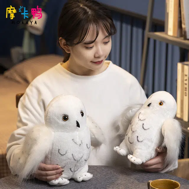 摩卡鸭 猫头鹰 动物园布娃 玩偶 毛绒公仔