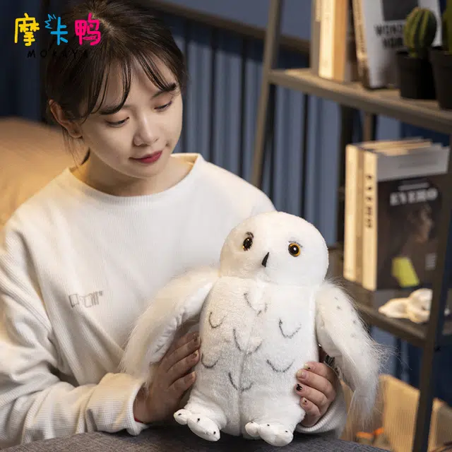 摩卡鸭 猫头鹰 动物园布娃 玩偶 毛绒公仔