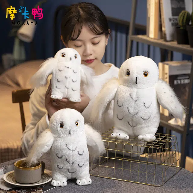 摩卡鸭 猫头鹰 动物园布娃 玩偶 毛绒公仔