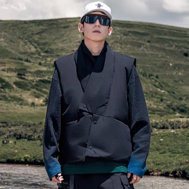 三防秋冬情侣白鸭绒保暖坎肩马夹外套  羽绒马甲